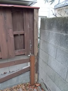 木製塀をグリッドフェンスお取替え 木製塀をグリッドフェンスお取替え